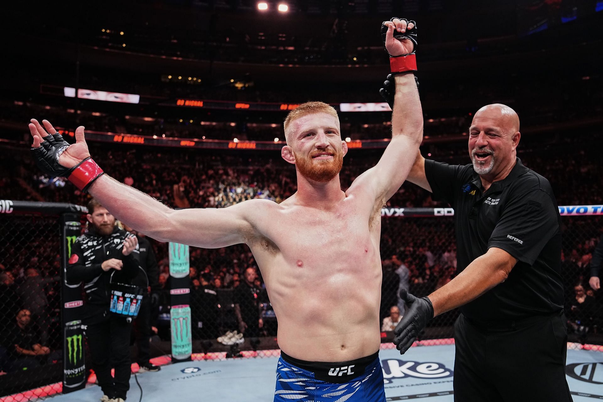 Bo Nickal during the UFC 309 event at Madison Square Garden in New York City. (Photo by Jeff Bottari/Zuffa LLC)